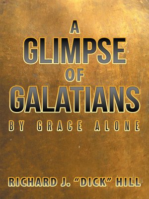 cover image of A Glimpse of Galatians